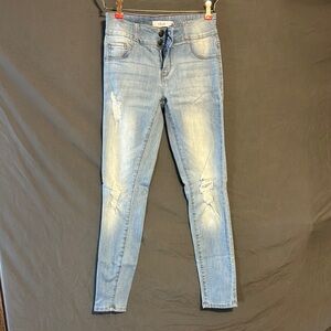 Cello Women's Light Blue Skinny Jeans